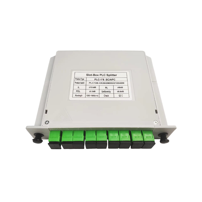 Bộ chia PLC sợi quang APC GSG-LGX-1x8-SC